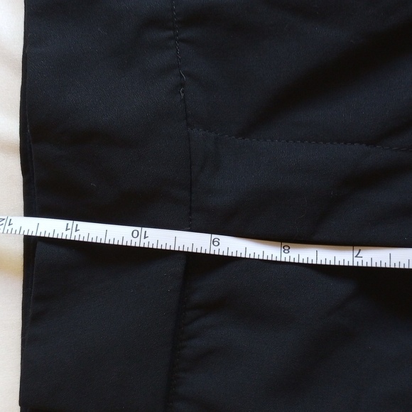 Energie Gold Sixty Straight Leg Slacks Pants 34 Black Silver D-Ring Trim - Picture 8 of 10